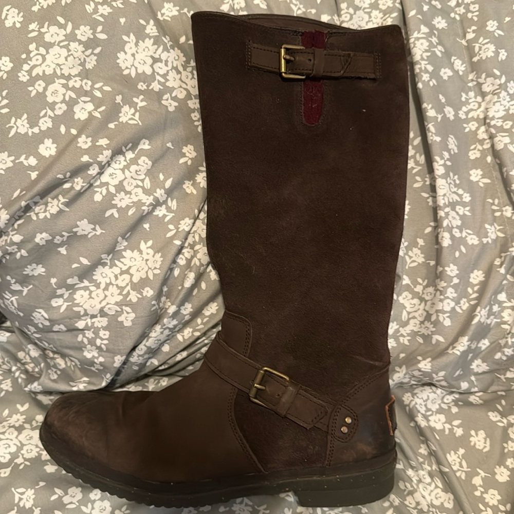 UGG Waterproof Thomson 1005268 Brown Suede Boots Women's 9